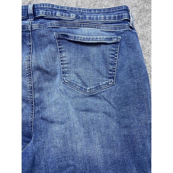 NYDJ Jeans Womens 18 Blue Barbara Bootcut Lift Tuck Stretch Denim Pants - Picture 14 of 14